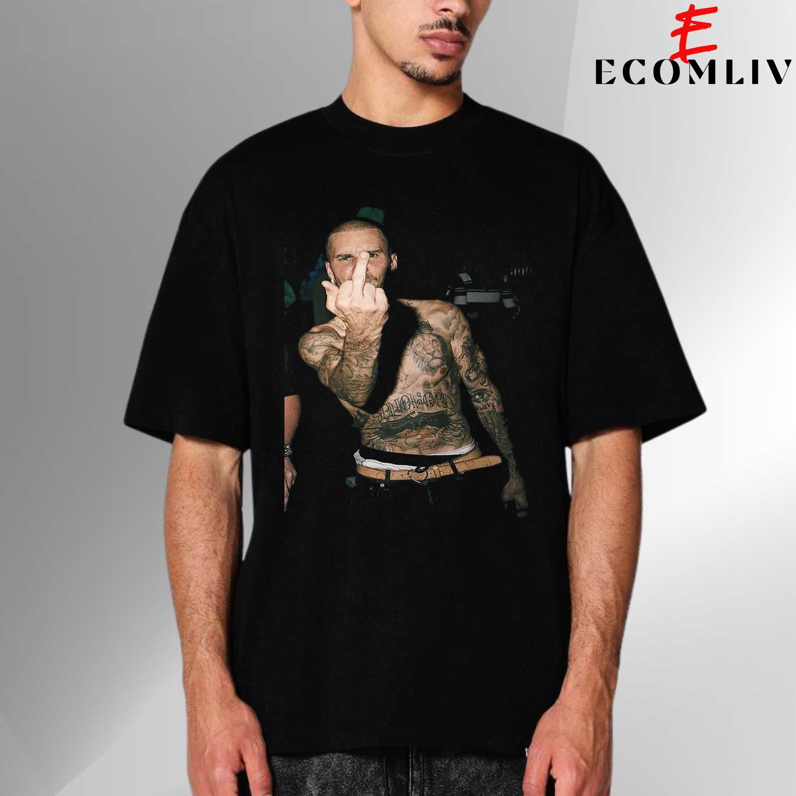 Justin Bieber Face Merch T-Shirt, Unisex T-Shirt